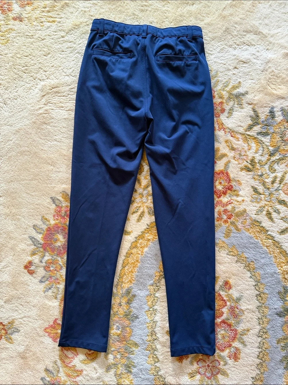 4 Piece Bundle Boys French Toast Navy Blue School Uniform Slim Fit Pant Size 16